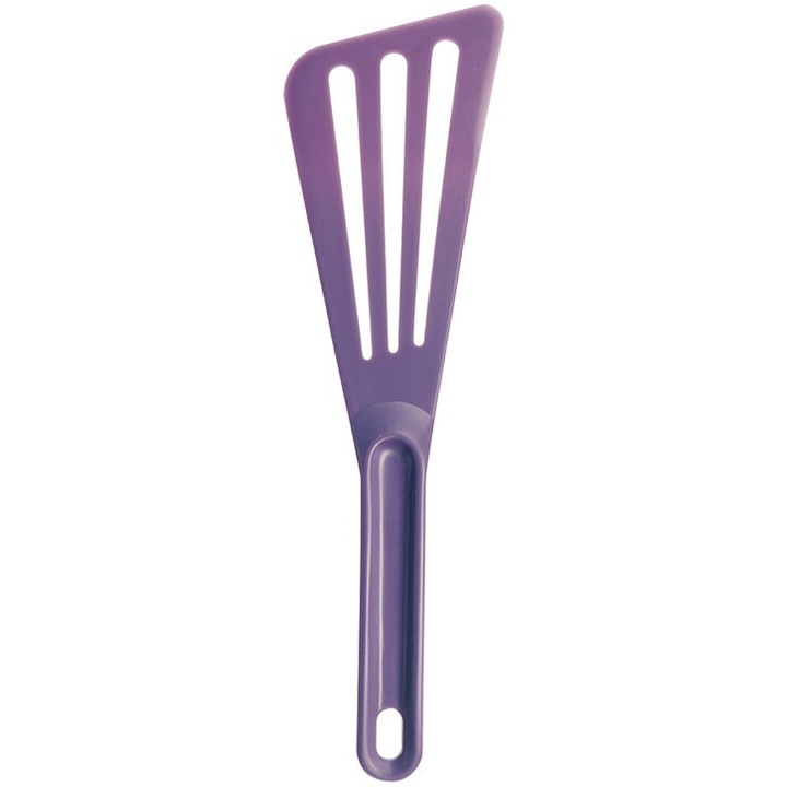 Spatula Exoglass Pelton perforata Mov 30 cm