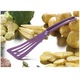 Spatula Exoglass Pelton perforata Mov 30 cm