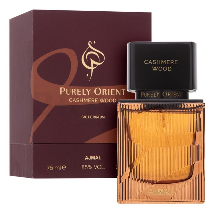 Eau de Parfum Ajmal Purely Orient Cashmere Wood Unisex, 75 ml