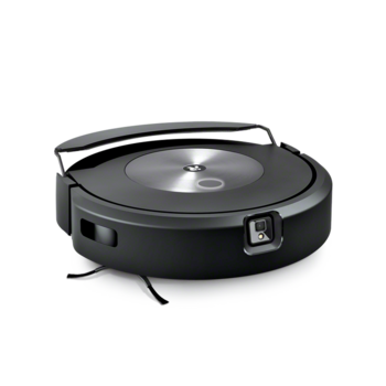 Robot aspirator cu mop iRobot Roomba Combo J7158, 26Wh, mop cu ridicare/coborare automata, camera frontala, evita obstacole, control aplicatie, 10 harti, bariere virtuale, WiFi, Alexa&Google, senzori scari, gri