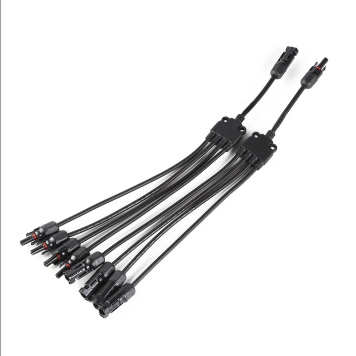 MC4 Y4 az 1-ben csatlakozó fotovoltaikus panelek párhuzamos összekapcsolásához | Egyszerű, hatékony, fenntartható