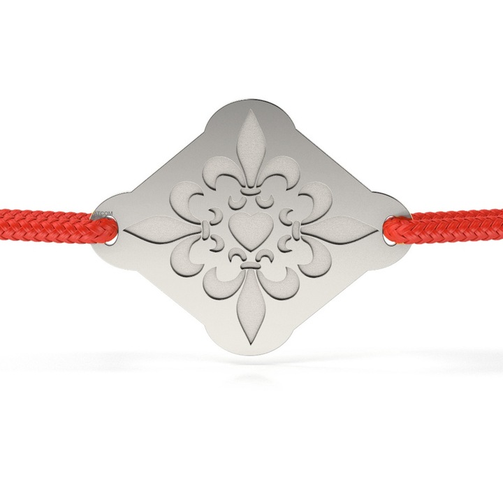 Сребърна гривна модел Maramures