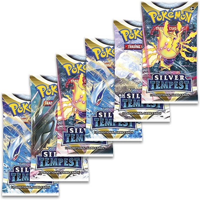 Cartas Pokémon Sword e Shield, Caixa Booster Tempest, Selada, 36