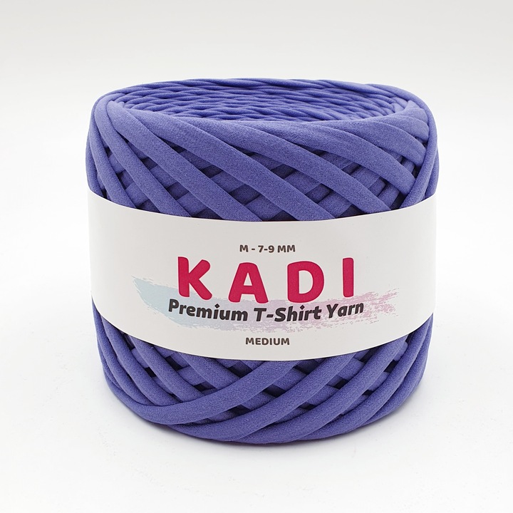 Fir panglica premium KaDi Medium, 7-9 mm, 110 m, culoare Violet