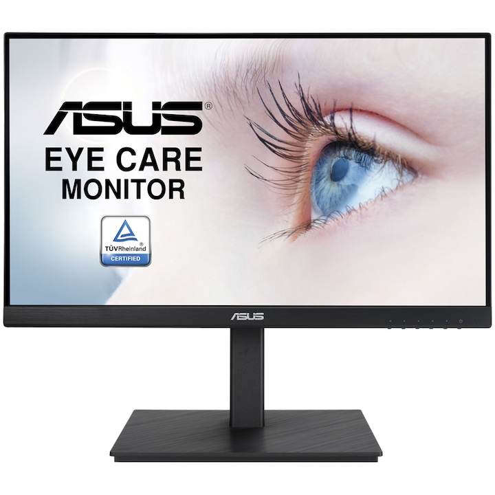 Monitor LED IPS Asus 21,5", Full HD, kijelző port, Adaptive-Sync/FreeSync™, Vesa, fekete