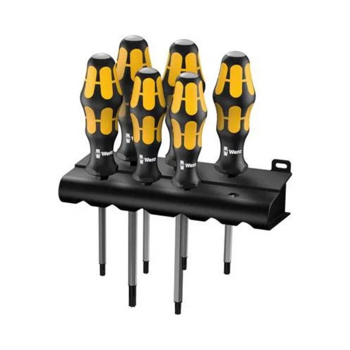 Műhely Csavarhúzó készlet 6 részes Wera 977/6 TORX® TORX (05024410001)