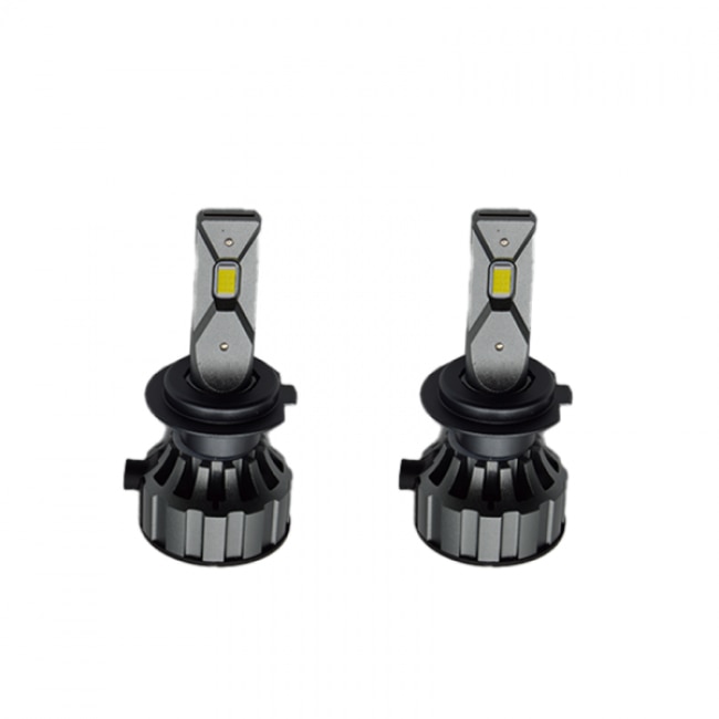 Set 2 Becuri H7 led Canbus de 16000 Lumeni 12V 72W Canbus H7 