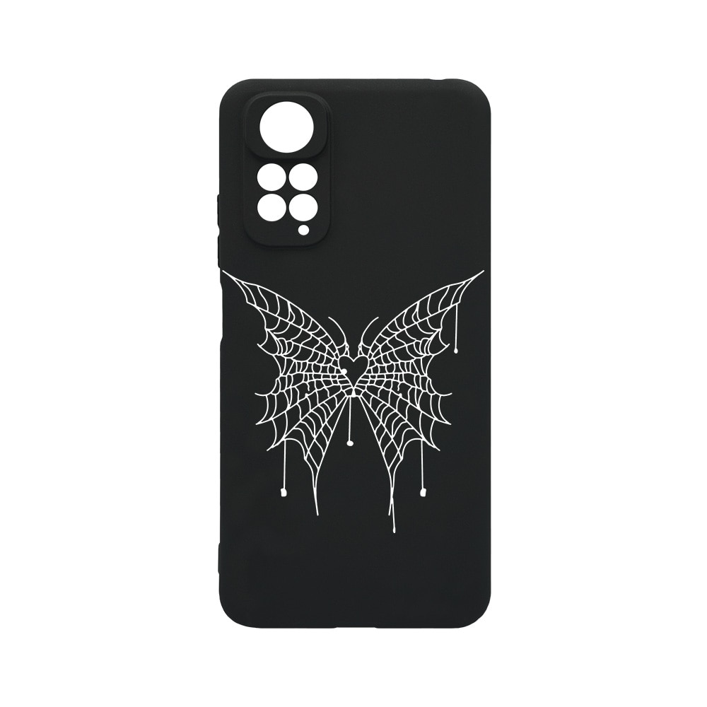 Husa BestCase® Slim SIlicon 0.8MM, Compatibila Cu Xiaomi Redmi Note 11 Pro 4G / 5G, Butterfly, Rezistenta la uzura, Protectie Camera, c-B 1042