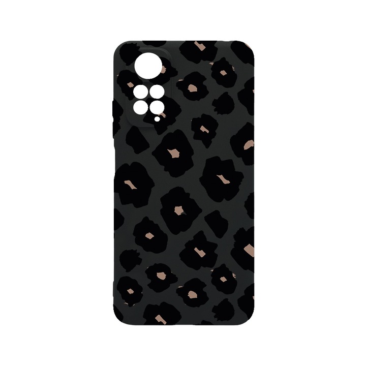 BestCase Slim Silicon 0.8MM telefontok, Xiaomi Redmi Note 11 Pro 4G / 5G, Leopard Pattern, Kamera védő, c-B 1037