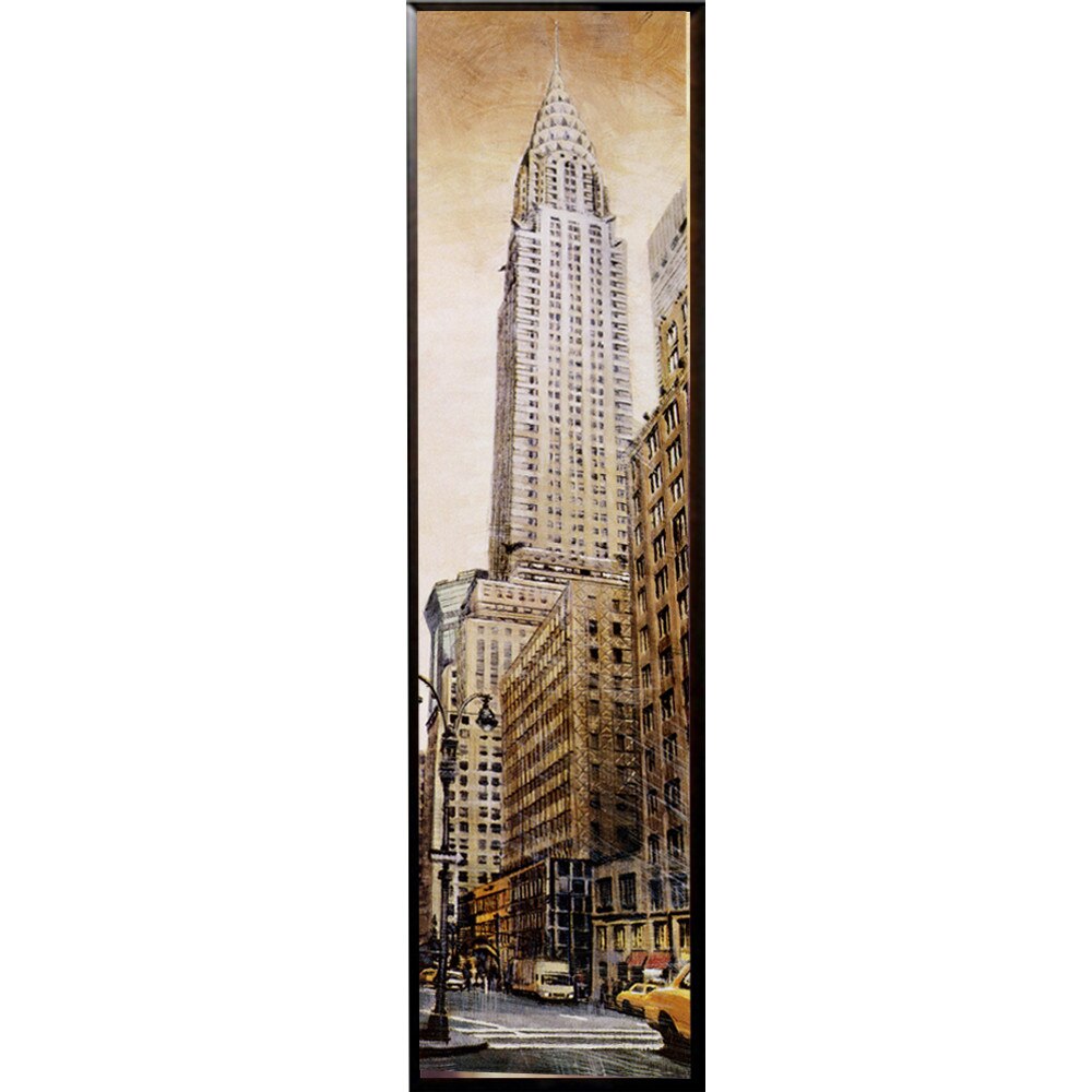 Tablou inramat pe suport de lemn 