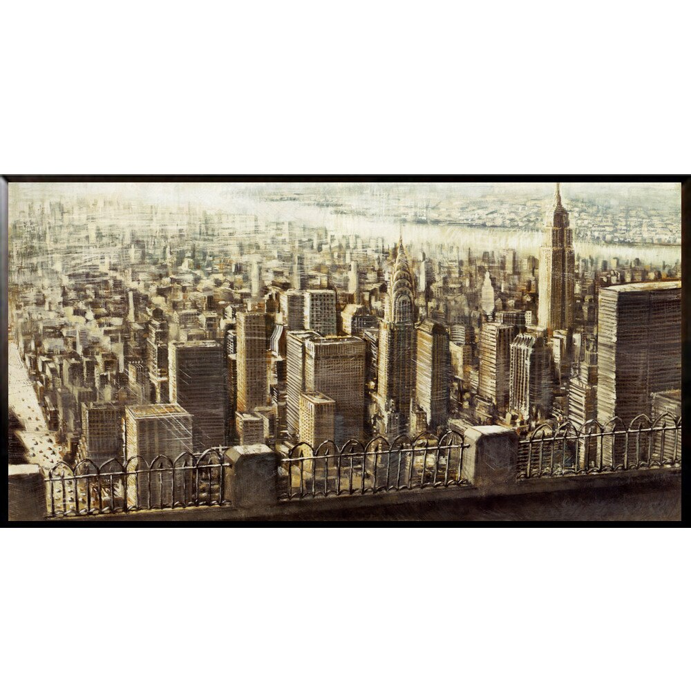 Tablou inramat pe suport de lemn 