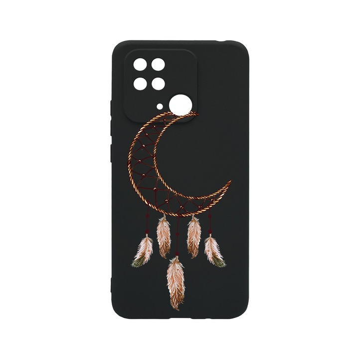 BestCase Slim Silicon 0.8MM telefontok, Xiaomi Redmi 10C, Dreamcatcher, Kamera védő, c-B 952