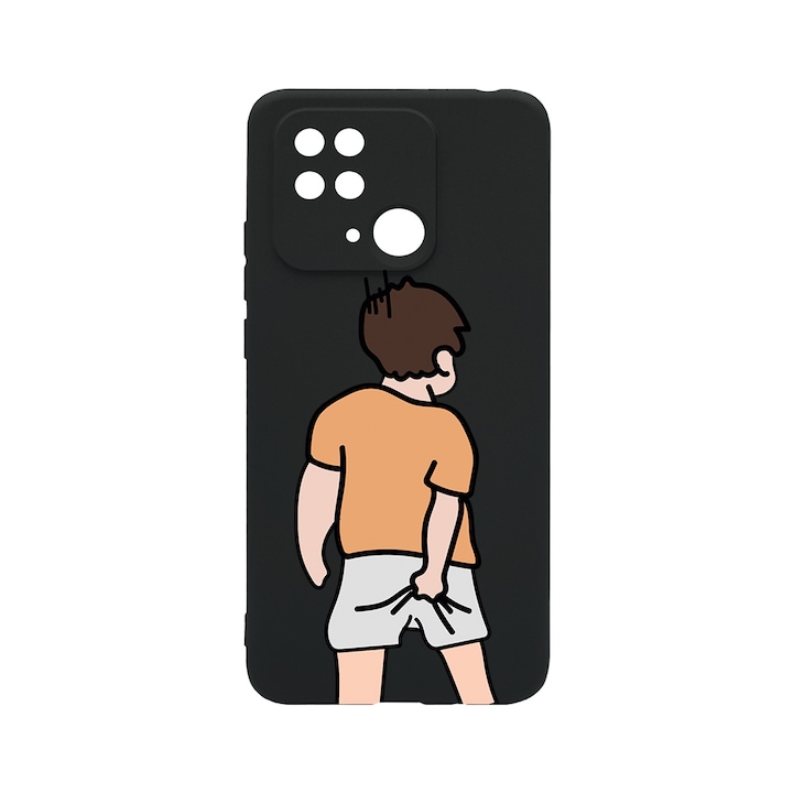 BestCase Slim Silicon 0.8MM telefontok, Xiaomi Redmi 10C, Scratching, Kamera védő, c-B 972