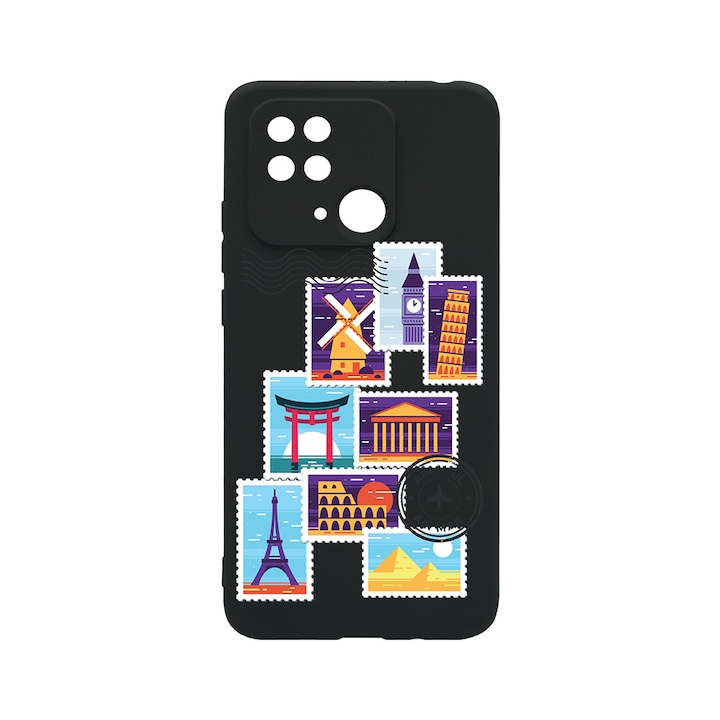 BestCase Slim Silicon 0.8MM telefontok, Xiaomi Redmi 10C, Mail on the way, Kamera védő, c-B 979