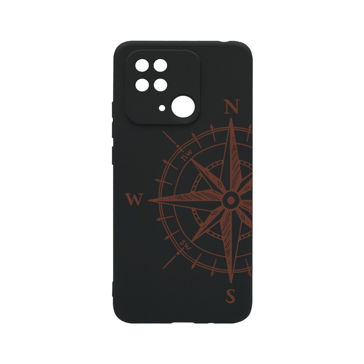 BestCase Slim Silicon 0.8MM telefontok, Xiaomi Redmi 10C, Compass, Kamera védő, c-B 971