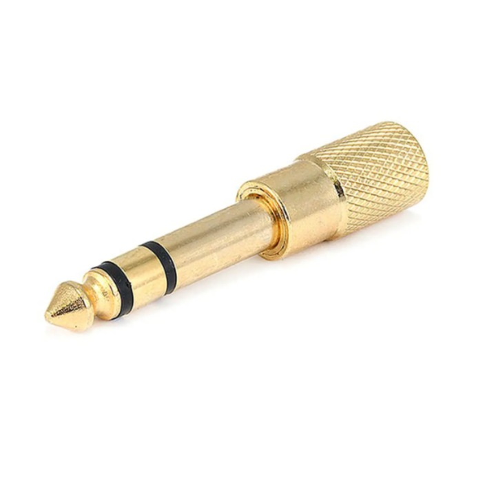 Goobay 12421 3,5mm-es jack dugó ? 6,35mm-es Jack alj átalakító