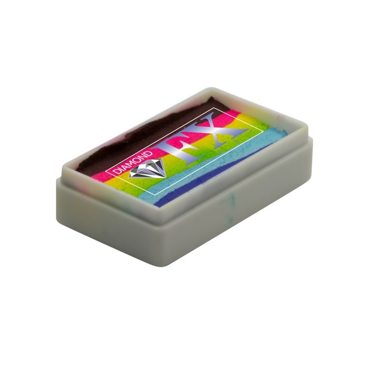 Arc- vagy testfesték, Diamond FX Splitcake Bright Rainbow, 28 g