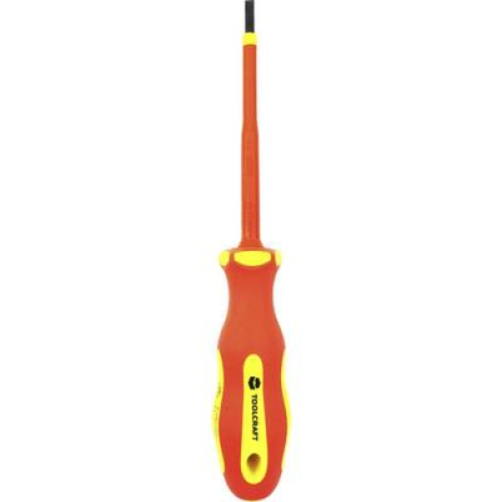 VDE, Електроника и прецизна механика, Работилница Права отвертка TOOLCRAFT SL 5.5 Дължина на острието: 125 mm (TO-5345688)