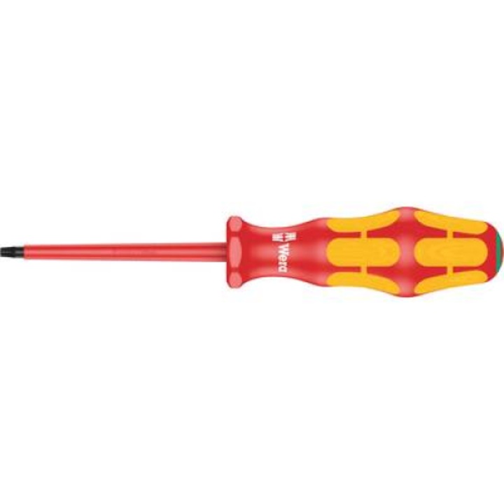 Wera 167 i VDE Torx csavarhúzó Méret T 15 Penge hossz: 80 mm DIN EN 60900 (05006172001)