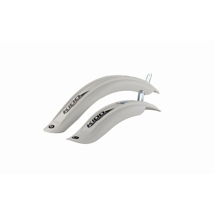Set 2 aparatori roti biciclete, Simpla KIDO SDS 16 ", culoare alb