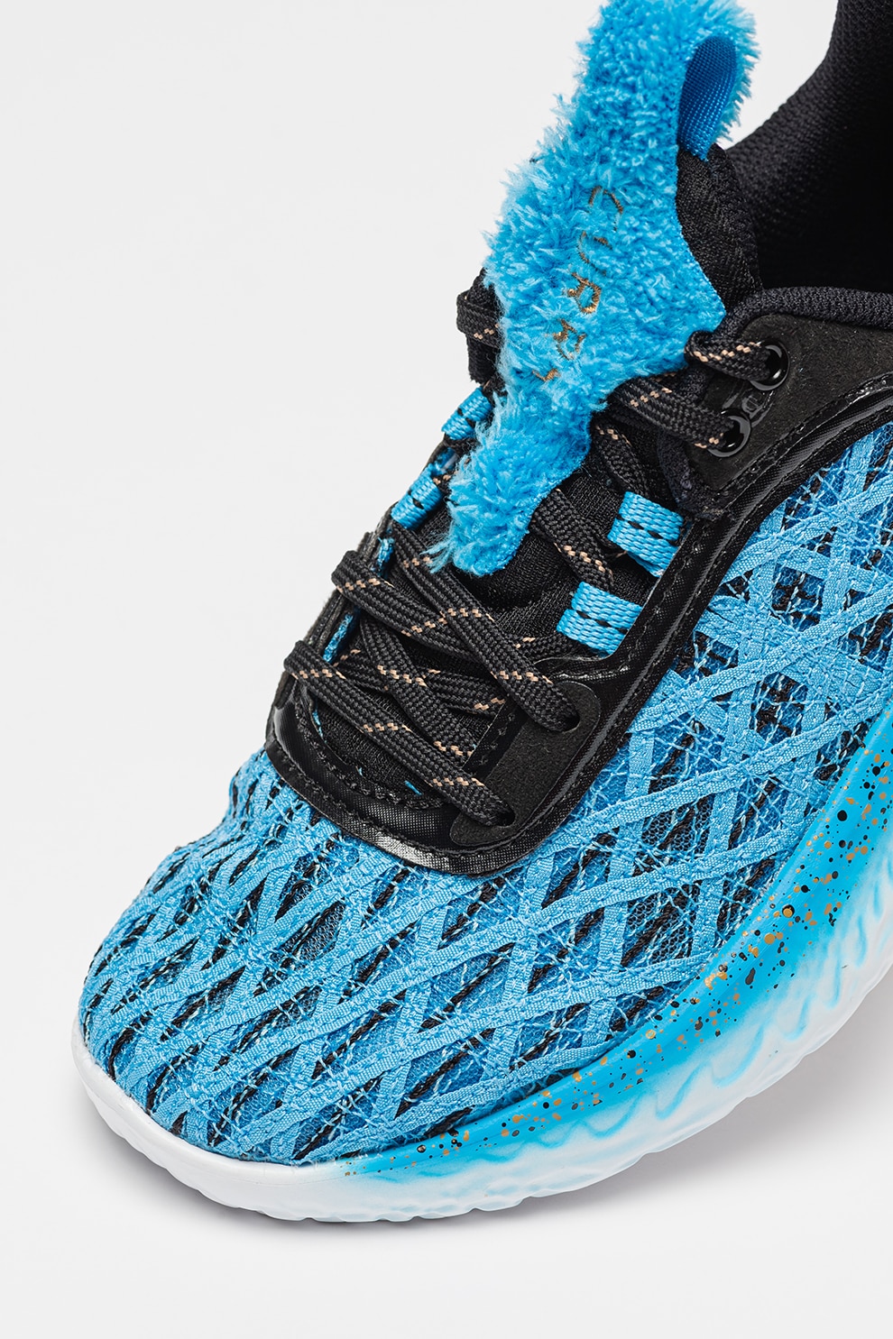 Under Armour, Pantofi pentru baschet Curry Flow 9, Albastru, 35.5