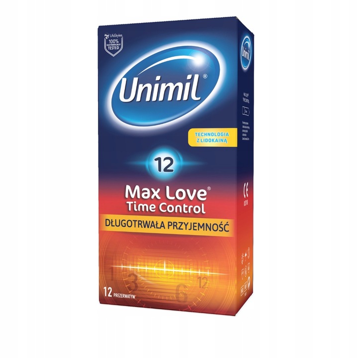12 db-os óvszer csomag, Unimil, Max Love