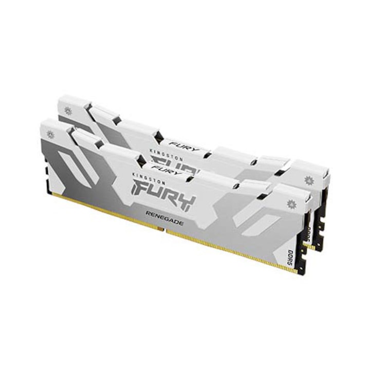 Memorie Kingston FURY Renegade White 32GB(2x16GB) DDR5, 6800MT/s, CL36