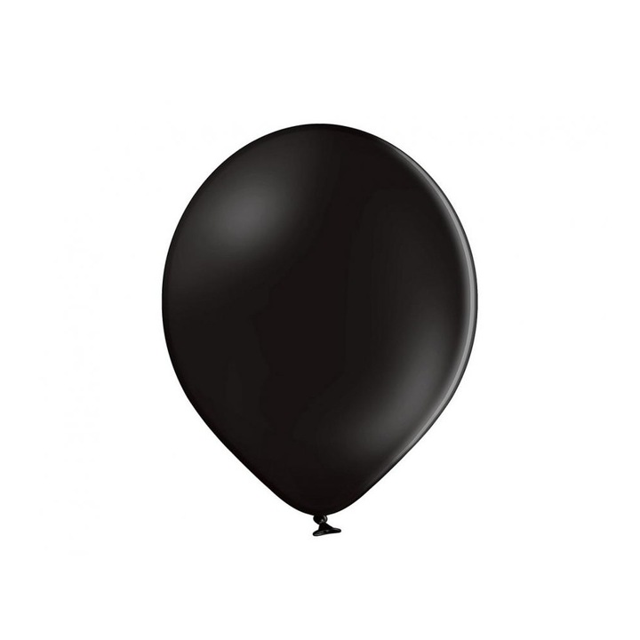 Комплект 100 пастелно черни балона 30 см b105