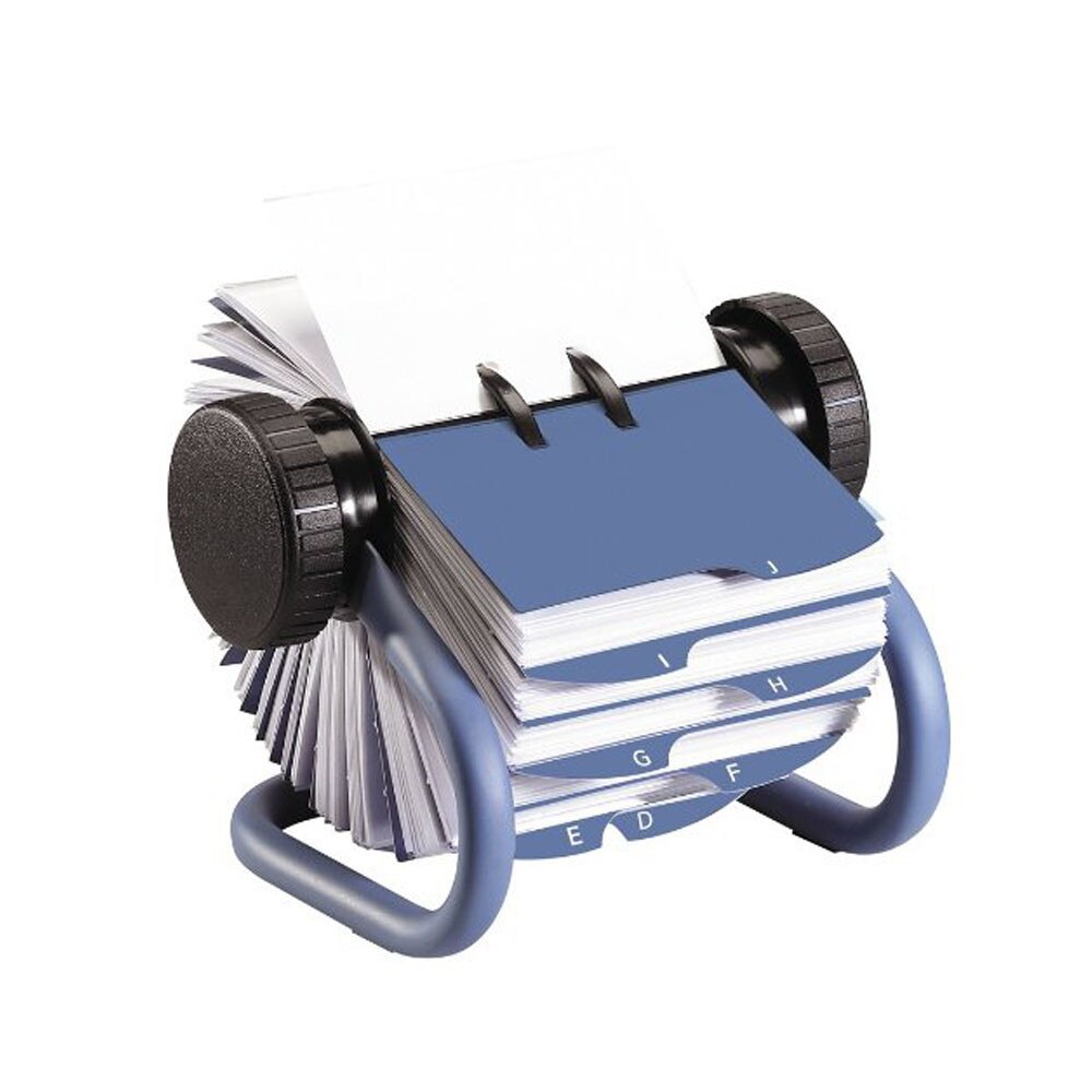 Fisier rotativ, ROLODEX, pentru 400 carti de vizita