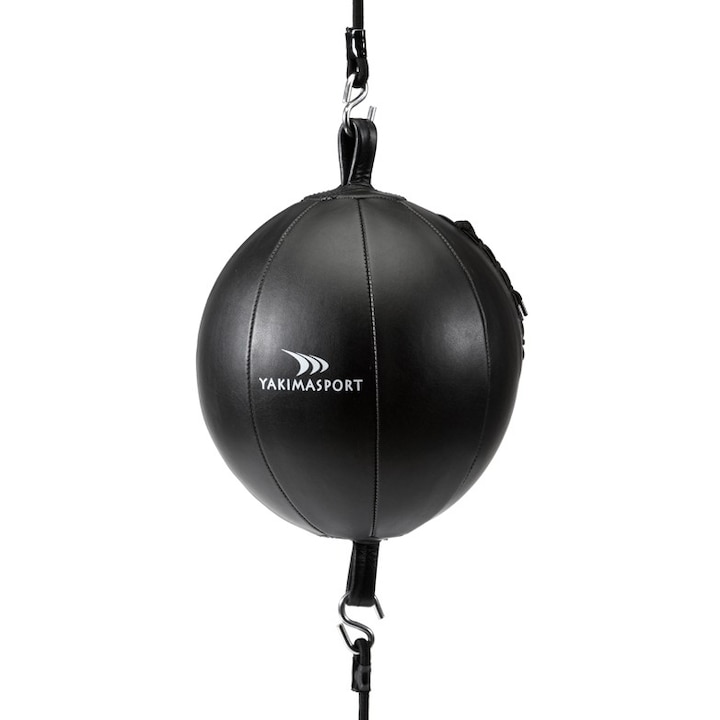 Minge pentru box, YakimaSport, piele ecologica, 78 cm, negru