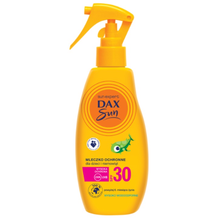 Слънцезащитно мляко за деца, Sun Dax, SPF30
