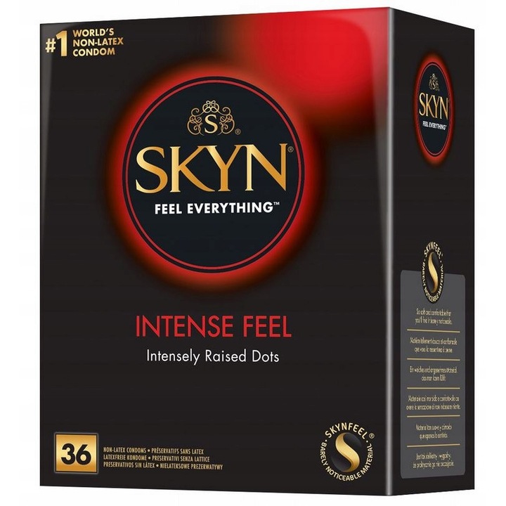 Презервативи Skyn, Intense Feel, 36 бр