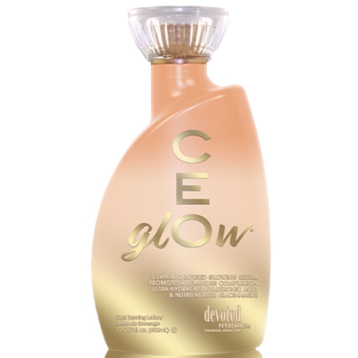 Bronz gyorsító lotion, odaadó alkotások, CEO ragyogás, természetes megjelenés, hidratáló formula, 400 ml