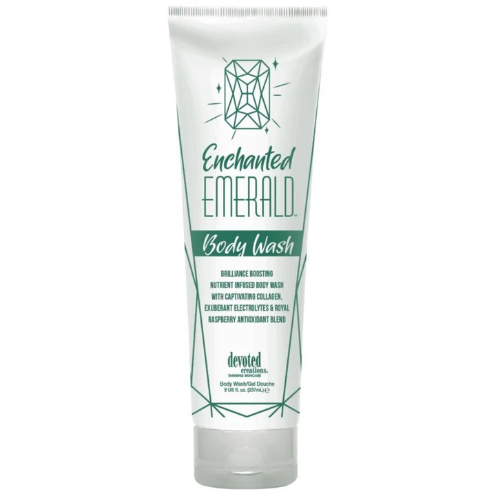 Hidratáló tusfürdő, Devoted Creations, Enchanted Emerald, 237 ml