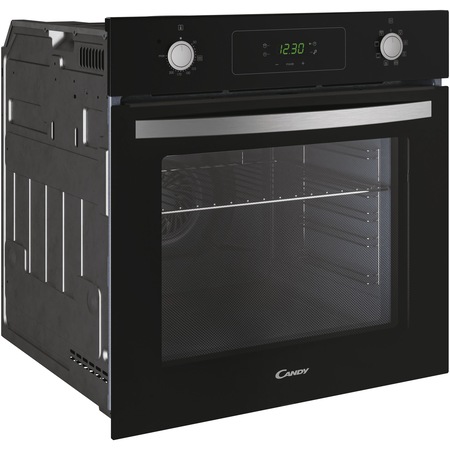 Cuptor incorporabil Candy FIDC N605 L, Electric, 65 l, Autocuratare Aquactiva, Display, Clasa A+, Negru