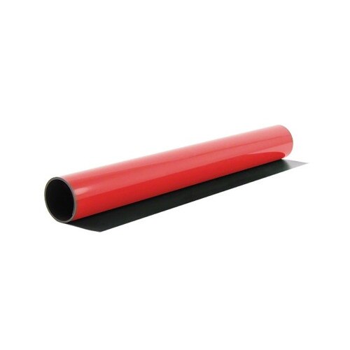 Folie magnetica rosie, grosime 0.95 mm, latime 615 mm
