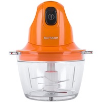 Tocator Oursson CH3010/OR, 300 W, 4 lame, Vas sticla 0.8 l, Portocaliu