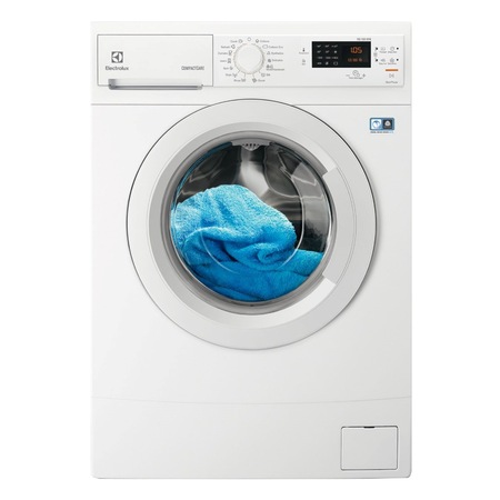 Masina de spalat rufe Slim Electrolux EWS31274NA, 7 kg, 1200 RPM, Clasa A+++, LCD, Alb