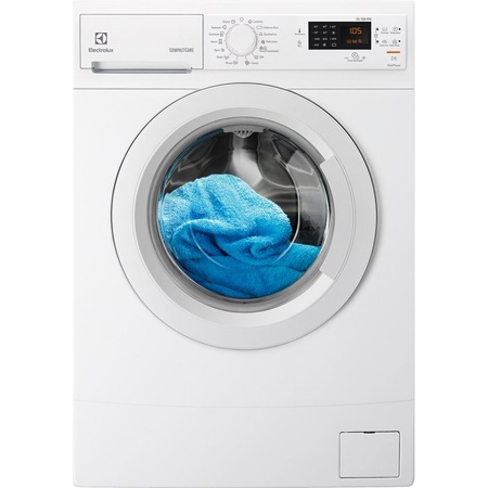 Masina de spalat rufe Slim Electrolux EWS31074NA, 7 kg, 1000 RPM, Clasa A+++, LCD, Alb