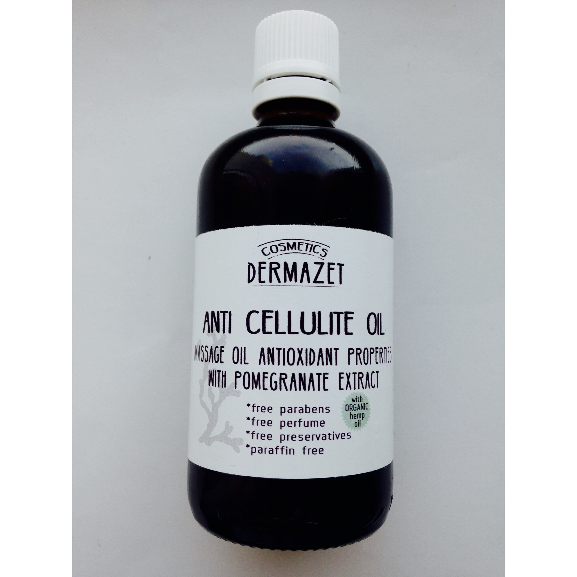 Ulei Anticelulitic cu Rodie si Canepa Organica 100ml Dermazet