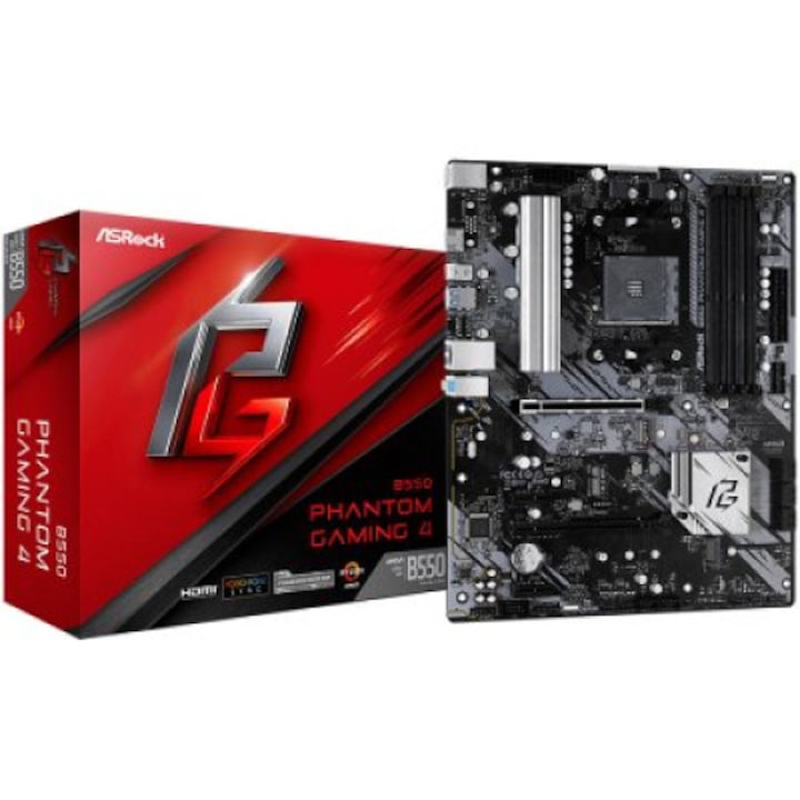 Дънна платка за компютър ASROCK B550 PHANTOM GAMING 4 SS30562