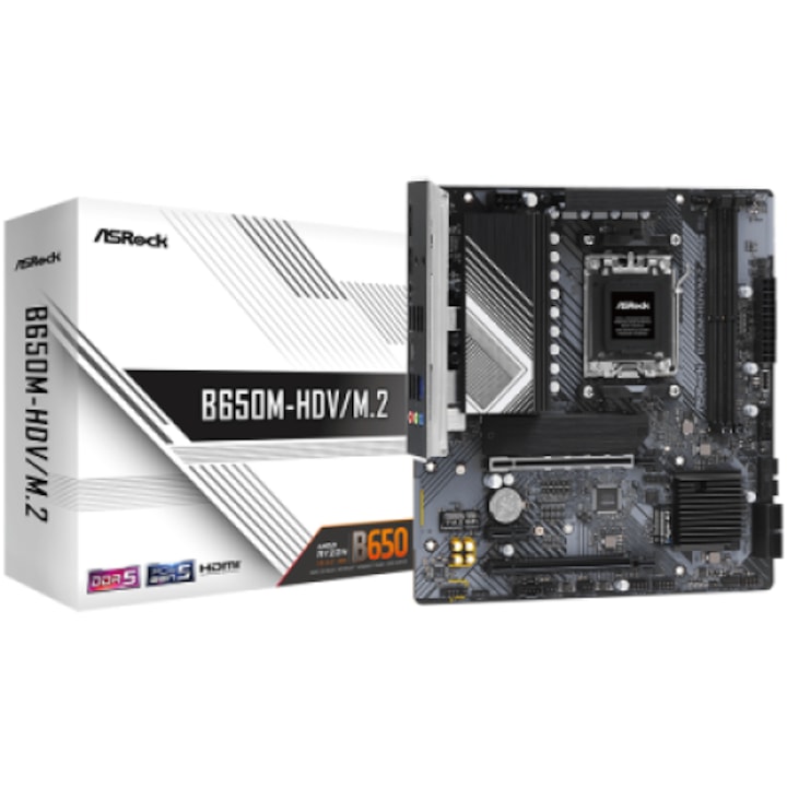 Дънна платка за компютър ASROCK B650M HDV SSS30566