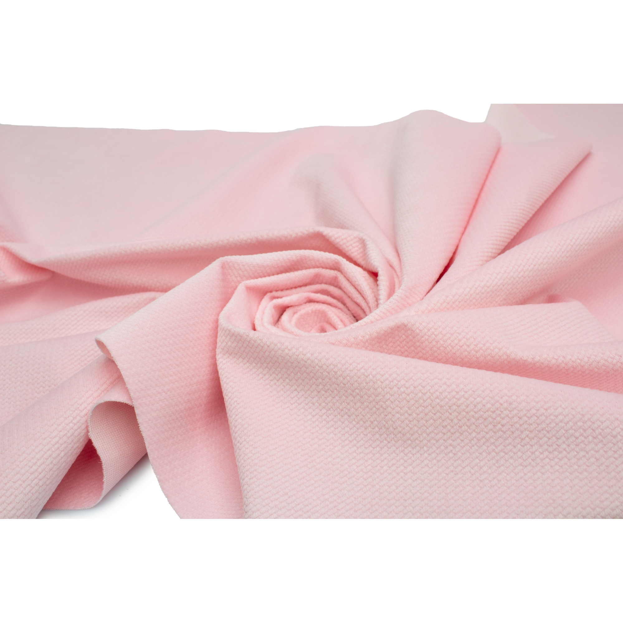 Catifea Roz Tricot Velvet, tip catifea, Roz deschis, 50 cm x 160 cm - eMAG.ro