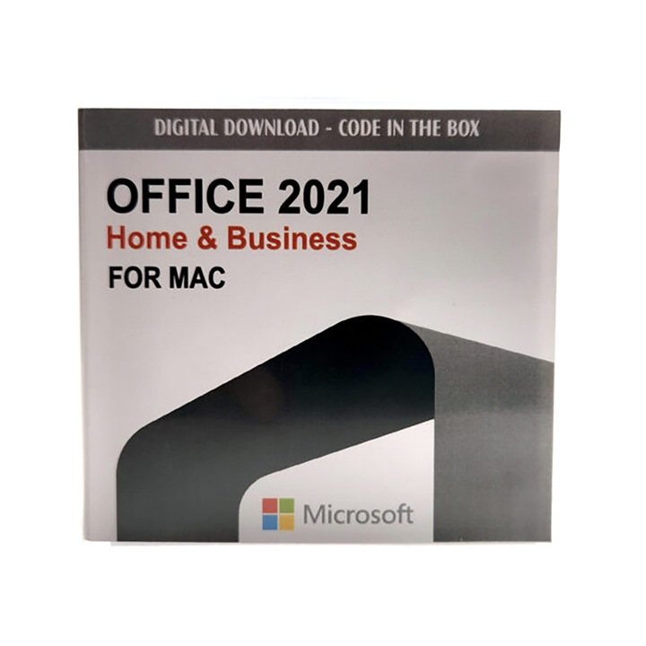 Microsoft Office 2021 Home & Business pentru MAC – Code in the Box