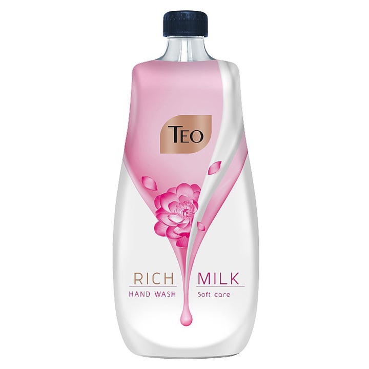Комплект от 3 течни сапуна Teo Rich Milk Soft Care, 800 ml