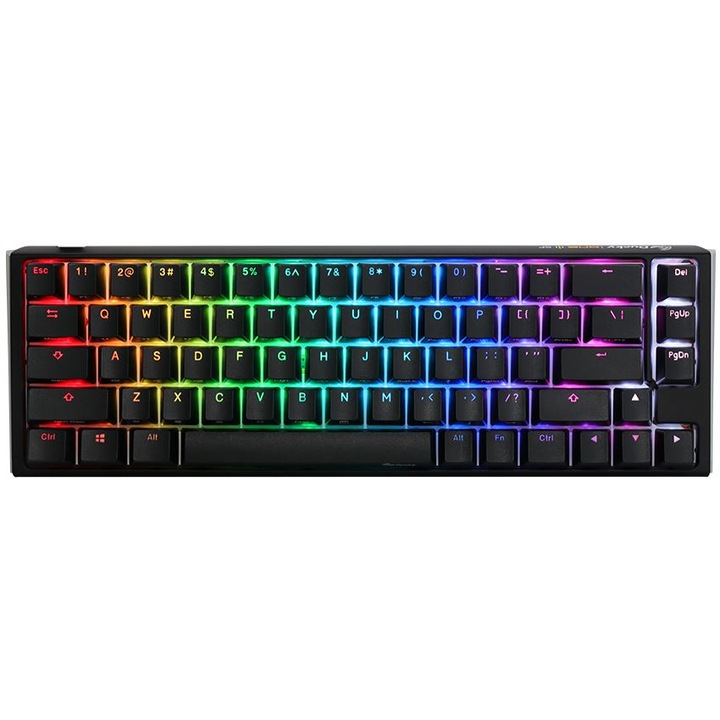 Tastatura, Ducky, ONE 3 SF MX, RGB Premium, Maghiara, Negru