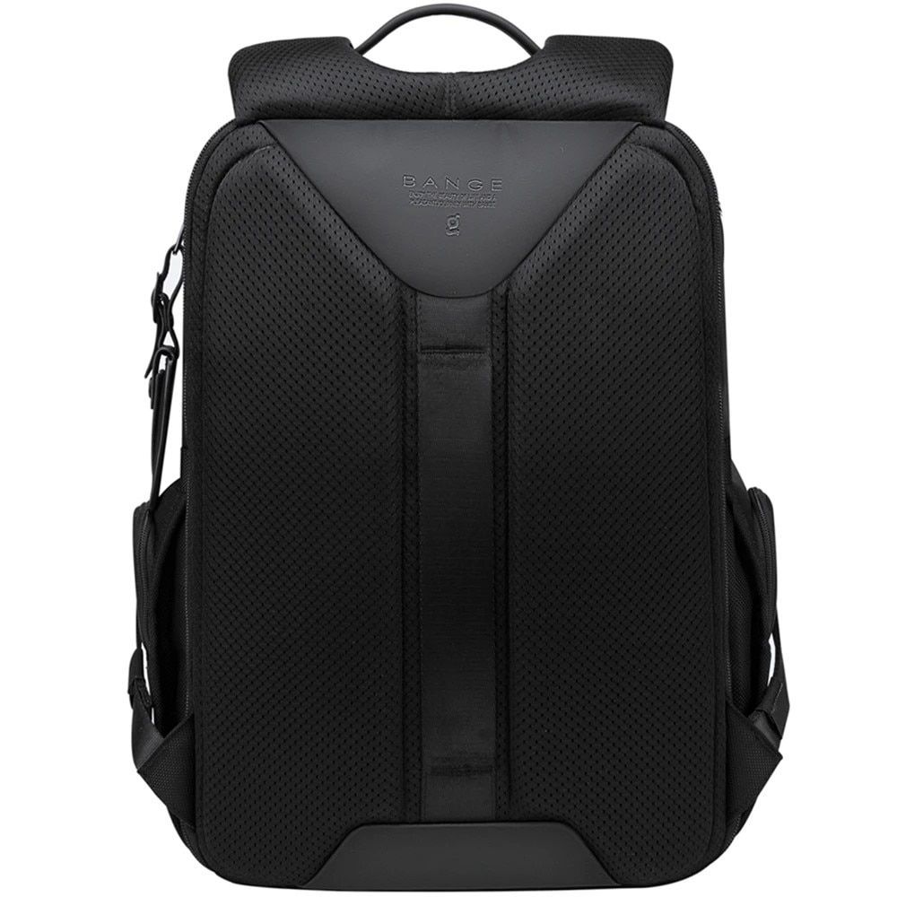 Rucsac laptop 15.6", casual business, pentru calatorii, impermeabil, BANGE, 45x33x19 cm, Negru