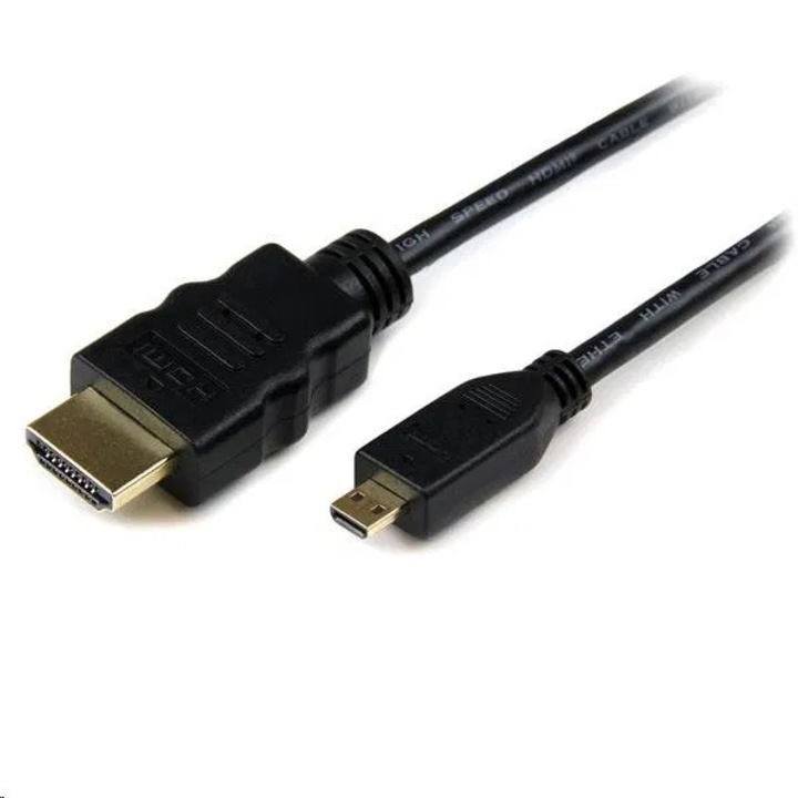 Startech.com HDMI apa -> micro HDMI apa kábel 0.5 m (HDADMM50CM) (HDADMM50CM)