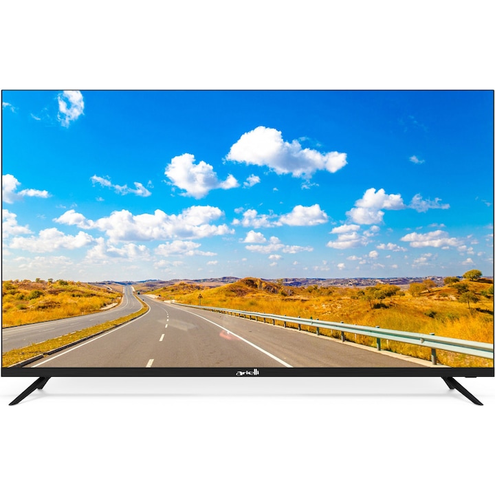 TV ARIELLILED50N218T2 UHD, Smart, Android, 50 hüvelyk, 127 cm, 4K ULTRA HD 3840 x 2160, fekete