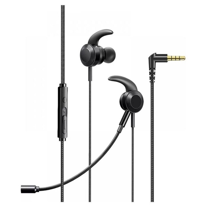 Casti Mcdodo In-Ear Digital Gaming Jack 3.5mm Negru